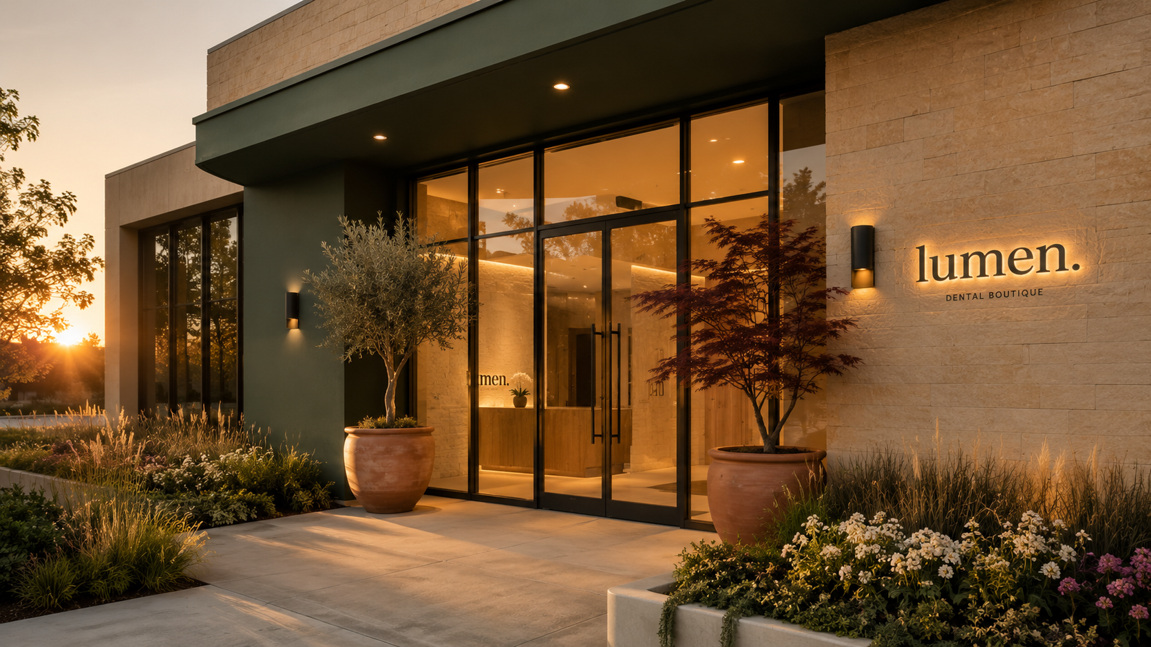 Radiant Dental Care — exterior entrance