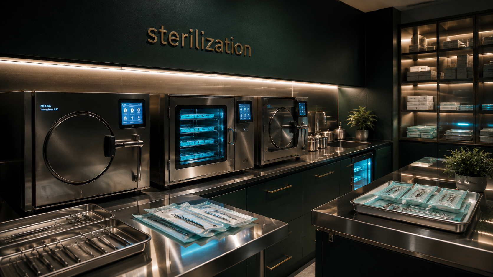 Radiant Dental Care — sterilization center