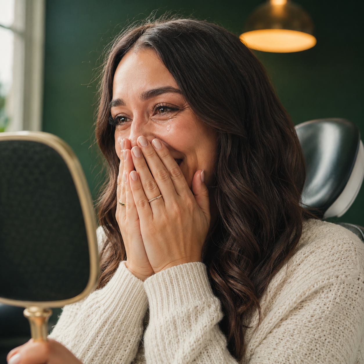 Smile reveal day — our absolute favourite. This reaction never gets old. ✨